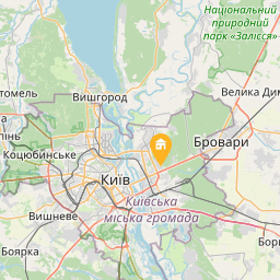 Квартира с двухместным джакузи Киев на карті